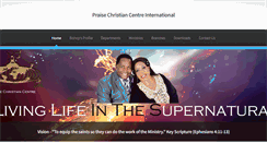 Desktop Screenshot of praisechristiancentre89.org